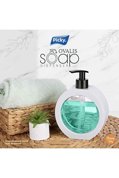 Pakyolla OVALIS Дозатор за течен сапун TP-209 350 мл - 11,8 унции