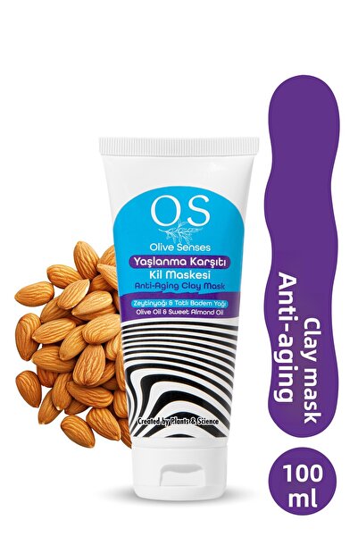Olive Senses قناع الطين المضاد للشيخوخة