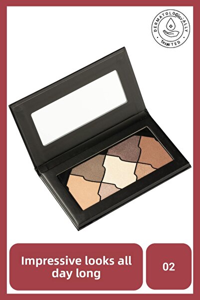 IMPALA Eyeshadows 7 Color Eyeshadow Palette No:02