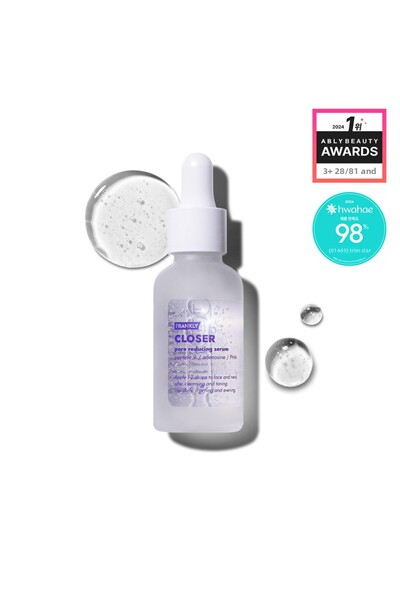 FRANKLY Closer Serum Containing 9 Peptides for Pore Tightening and Anti-Aging...