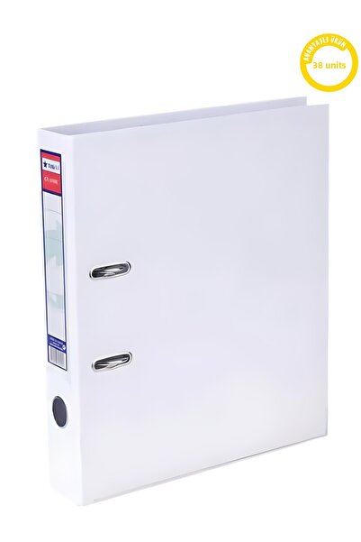 Tigra Classic Narrow Plastic Folder 30-Pack Box White Office File Folder