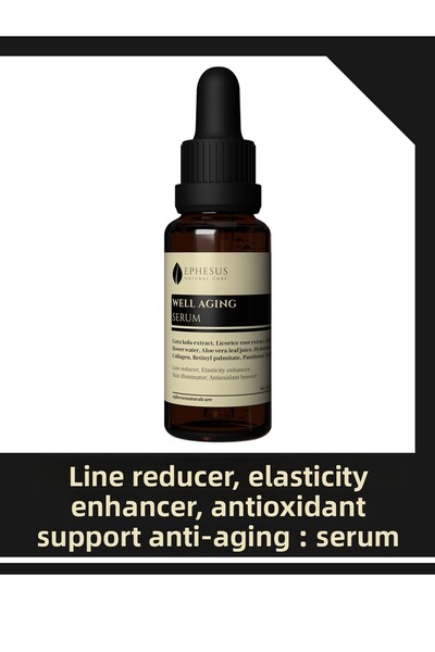 Ephesus Natural Care Well Aging Fine Line and Anti-Wrinkle Serum That Increas...