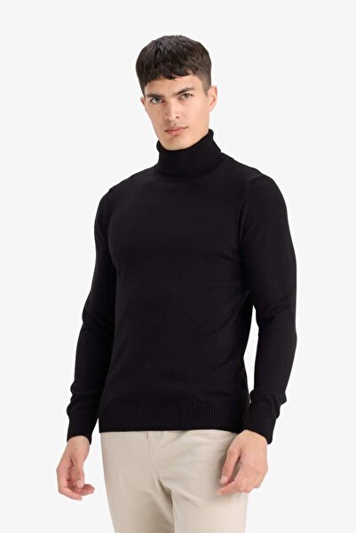 DeFacto Erkek Pullover R1124az Black