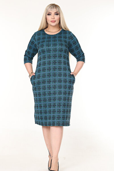 rotop Casual plaid dress with pockets