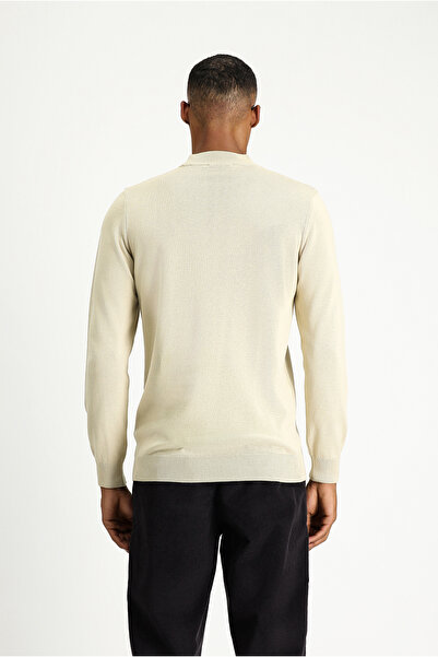 Kiğılı Half Turtleneck Regular Fit Cotton Sweater