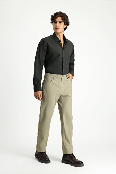 Kiğılı Reular Fit 5 Pocket Lycra Chino/Canvas Trousers