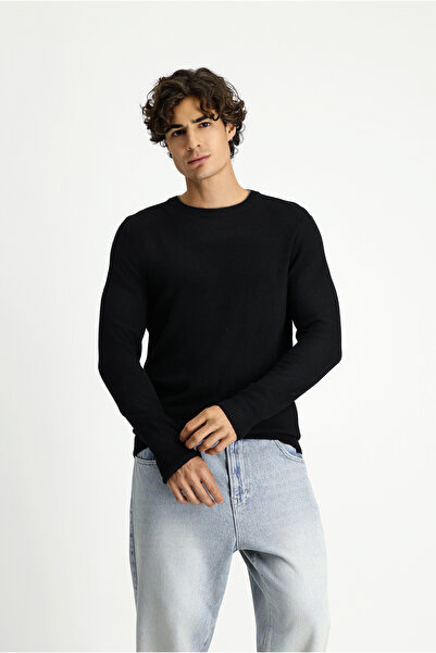 Kiğılı طاقم الرقبة العادية تناسب سترة تريكو الصوف