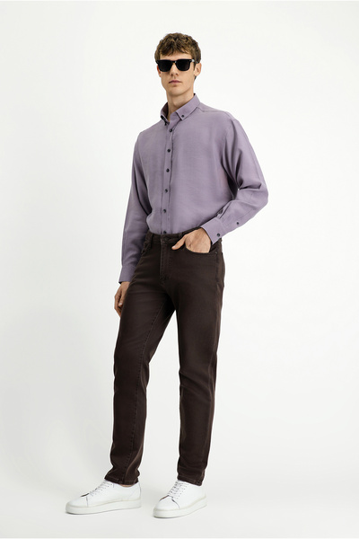 Kiğılı Regular Fit Lycra 5 Pocket Straight Sports Pants