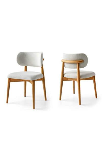 Genel Markalar Bohem 2 li Ahşap Polo Yemek Masası ve Mutfak Masa Sandalyesi