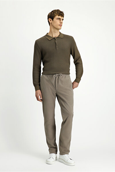 Kiğılı Beli̇ Last.Bagged Knitted Sports Pants - 8683841933922