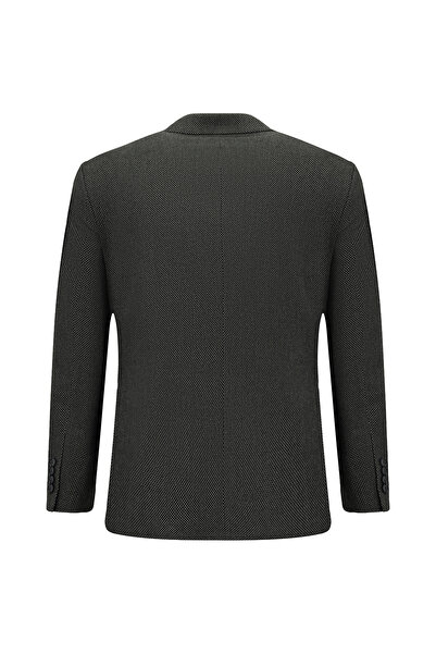 Kiğılı Regular Fit Dobby Double-Breasted Jacket