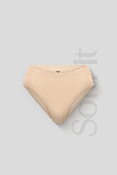 AUW Non-Marking Basic Women's High-Leg Bikini Panties Modal Cotton - Softfit