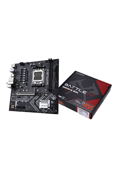 Colorful BATTLE-AX B850M-E WIFI V14 DDR5 7600MHz mATX Gaming (Oyuncu) Anakart