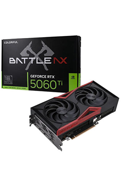 Colorful GeForce RTX 5060Ti GDDR7 128Bit (NB DUO 16GB-V) Gaming (Oyuncu) Ekra...