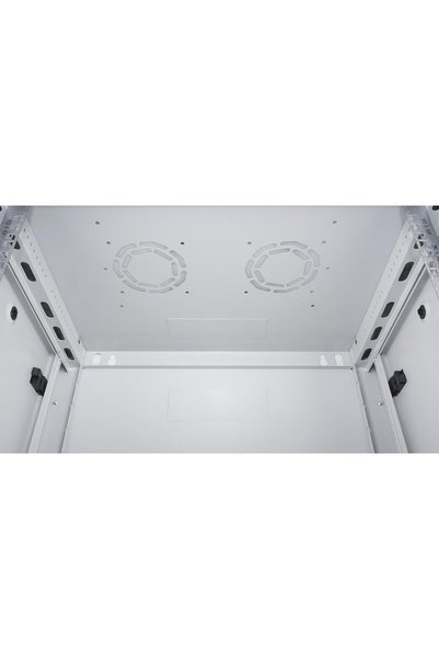 Lande - 15U 19" Wall Mounted Rack Cabinet – Width: 600 mm |   Depth: 450 mm – Light Gray (Disassembled)