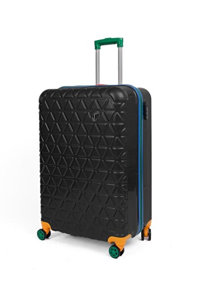 louisiana polo Kabin Boy %100 Polikarbon Valiz 4x2 Teker Siyah 1089