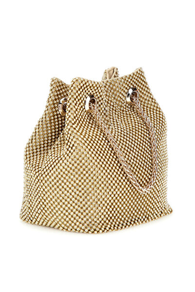 Guess 15x15x10 cm Altın Kadın Çapraz Çanta HWRP9350750-GOL