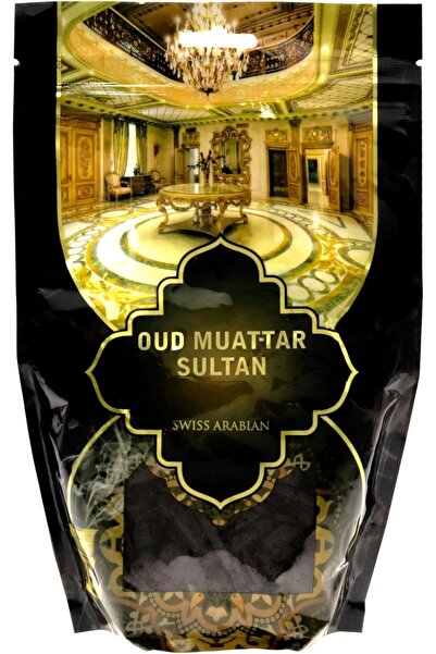 SWISS ARABIAN Muattar Sultan Incense Oud (250 grams / .55 lbs) | Arabic Fragrant Incense | Used with Traditional M