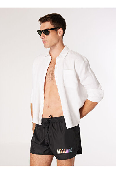 Moschino Siyah Erkek Şort Mayo 241V3A4231