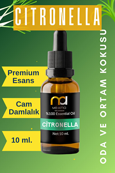 Me Ama Citronella Buhurdanlık Yağı Uçucu Yağ Aromaterapi Yağ Difizör Esansı B...