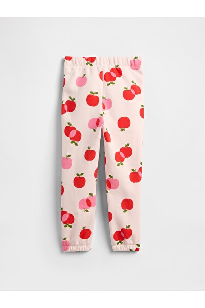 GAP Kız Bebek Açık Pembe Relaxed Logo Pull-On Jogger Eşofman Altı