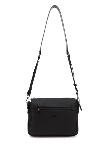 GÖNDERİ(R) Women/Girls Black Long Strap Shoulder Bag