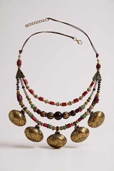 lumosart Üç Katmanlı Bohem Kolye