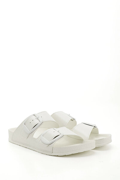 GÖNDERİ(R) Γυναικείες/Κορίτσια Λευκές Πόρπες Καθημερινές Παντόφλες