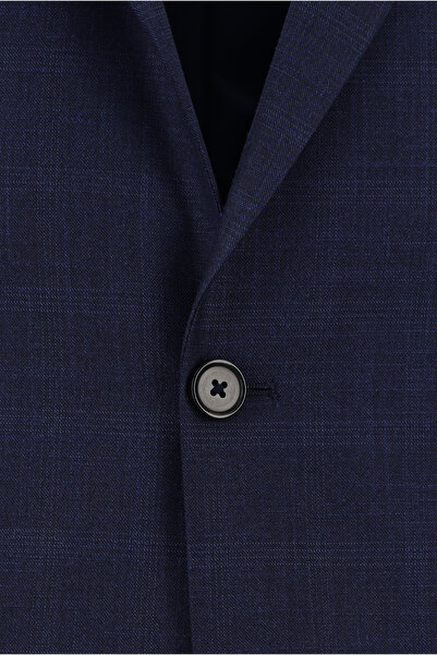 Kiğılı Regular Fit Klasik Ekose Takım Elbise