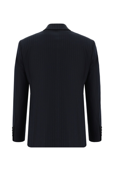 Kiğılı Slim Fit Dar Kesim Klasik Çizgili Takım Elbise