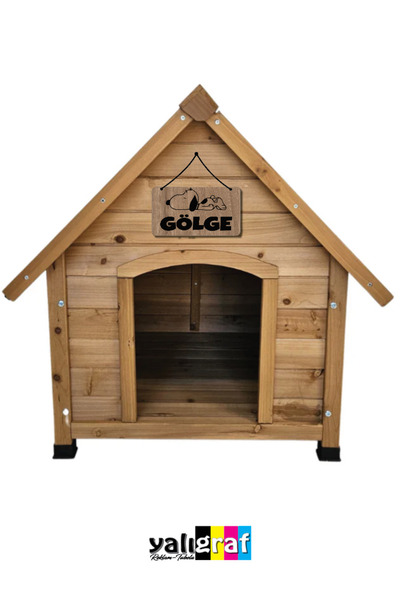 Yalıgraf Reklam Tabela (Sadece İsimlik) Snoopy Köpek Kulübesi İsimliği Ahşap 15x8,5 cm