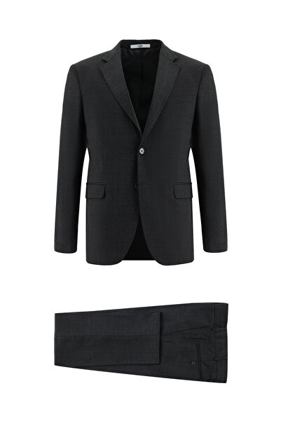 Kiğılı Classic Patterned Wool Slim Fit Suit
