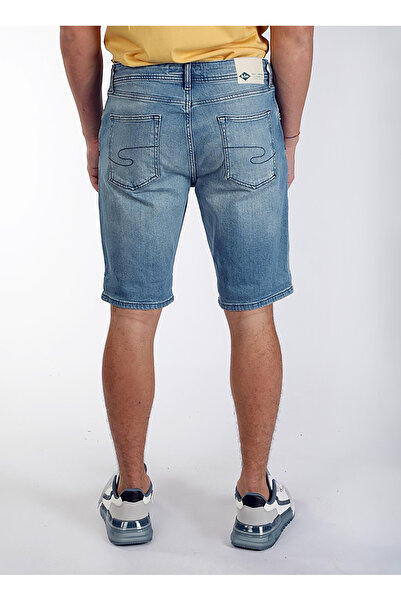Lee Cooper Elyo Erkek Jean Şort Kai Light Island 121068