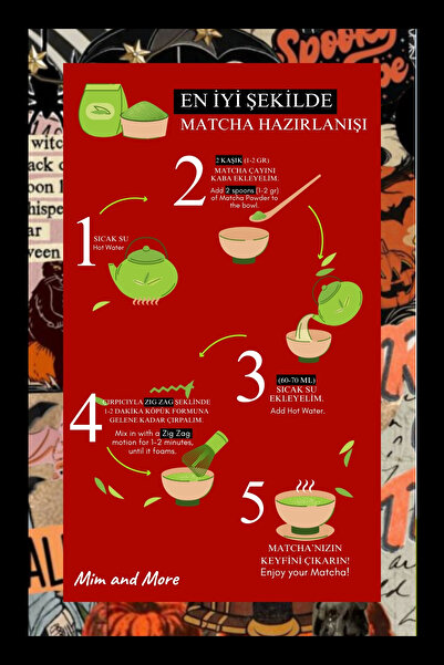Mim and More Halloween Matcha - Halloween Matcha 25 Gr