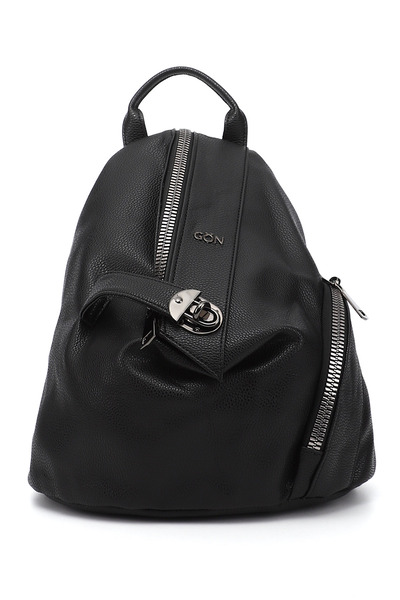 GÖNDERİ(R) Women's Black Handbag and Backpack