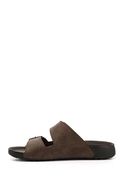GÖNDERİ(R) Ανδρικές παντόφλες BROWN Buckle 34062