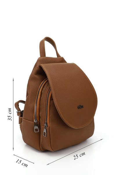 GÖNDERİ(R) Women/Girls Tan Hand and Backpack