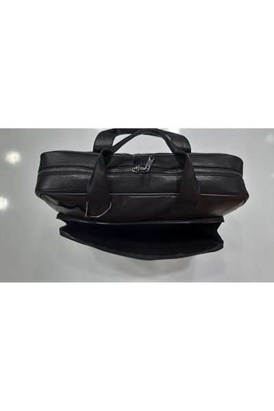 Mocikon Hakiki Deri El Yapımı Unisex Laptop & Evrak Çantası