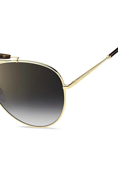 Tommy Hilfiger Ochelari de soare aviator cu lentile in degrade, Auriu, 61-15-135