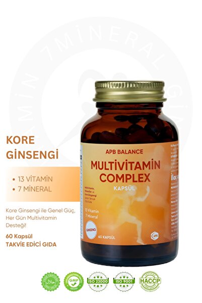APB مركب التوازن متعدد الفيتامينات 60 كبسولة