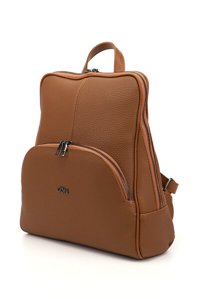 GÖNDERİ(R) Tan Gön Large Size Women's Backpack B6820