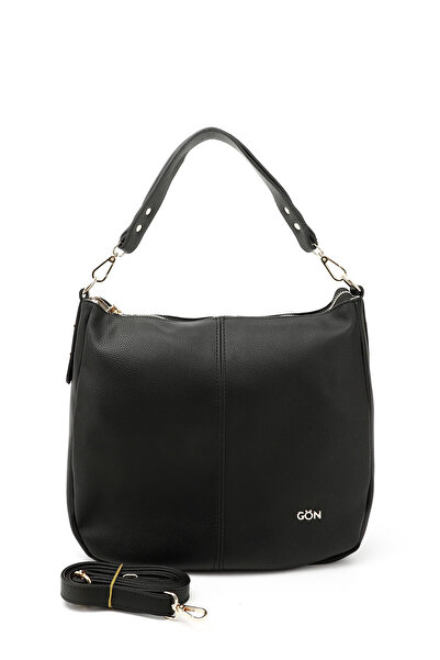 GÖNDERİ(R) Women/Girls Black Hand and Shoulder Bag