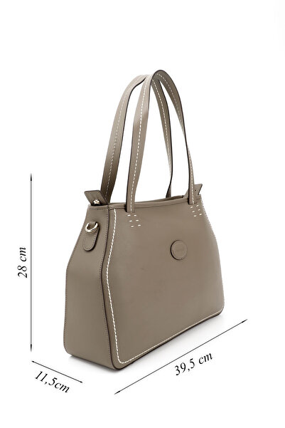 GÖNDERİ(R) Women / Girls Mink Genuine Leather Hand and Shoulder Bag