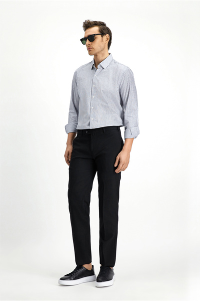 Kiğılı Slim Fit Slim Fit μάλλινο κλασικό υφασμάτινο παντελόνι