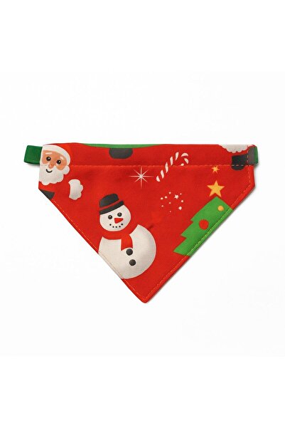 MS Pet Design باندانا قابلة للتعديل للقطط والكلاب - هدية عيد الميلاد