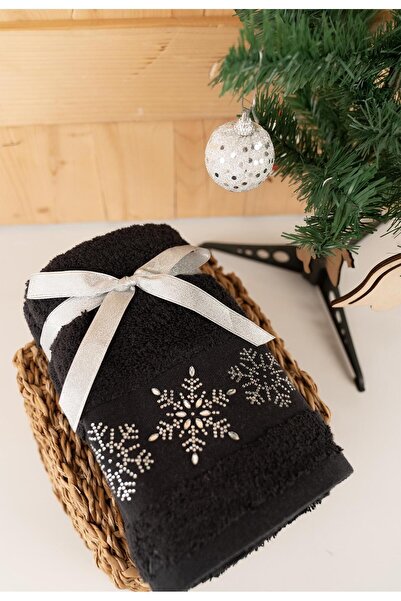 Baveno Pamuklu 2'li Modern & Şık Tasarım Hediyelik Havlu Seti