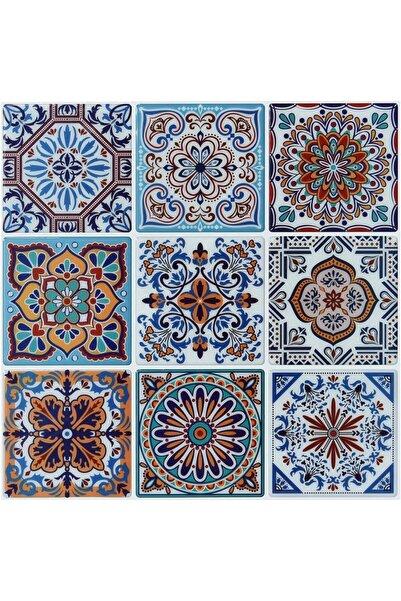 Rabadon Mutfak Tezgah Arası Kaplama Mermer Desenli Yapışkanlı Folyo Fayans Kaplama Sticker 60cm X 100cm