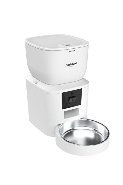 Xenon Smart Akıllı Otomatik Kameralı Kedi Tuvaleti 4 lt Mama Kabı Akıllı Kablosuz Su Pınarı 4'lü Pet Seti