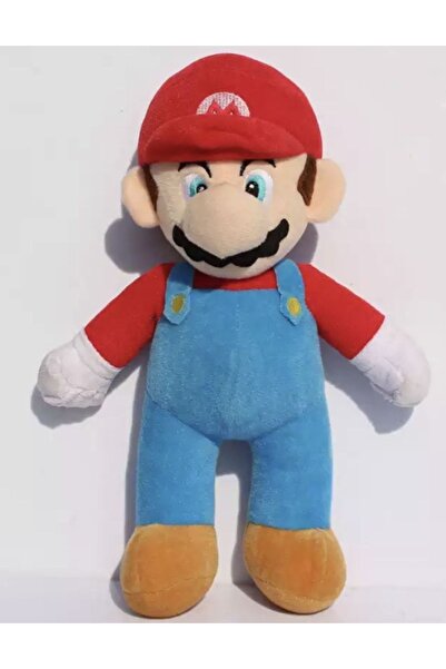 FEN TOYS Süper Mario Peluş Oyuncak Figür 25 Cm Maryo Figür