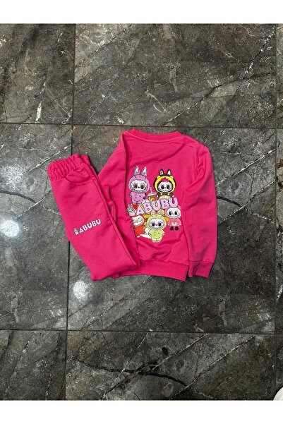 ESKİŞEHİR YUMURCAK Kız Çocuk Labubu Eşofman Takımı